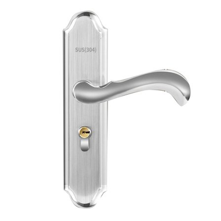 Dørhåndtag i rustfrit stål, mekanisk, magnetisk KLB