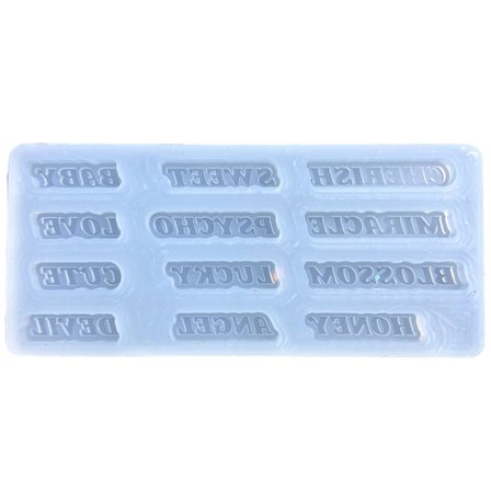 Quicksand Shaker Filler Form Hartsfyllning Mould DIY Gjutverktyg