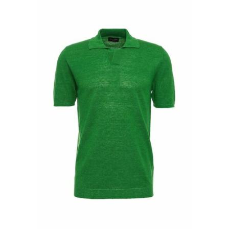 Roberto Collina Polo T-shirt Grøn, Herre