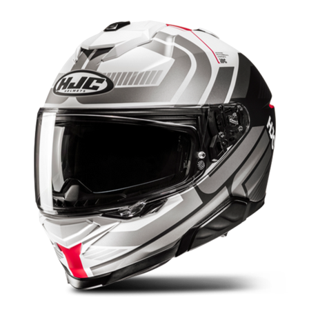 Casco Integral HJC I71 Viz Blanco/Gris/Rojo L