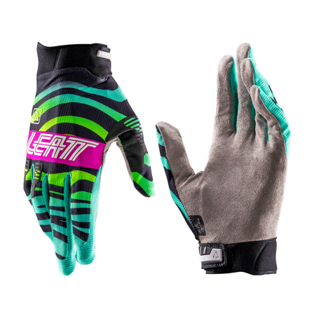 Leatt Moto 2.5 X-Flow V26 Crosshandskar Barn Tiger Rosa L