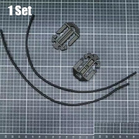 2/4 stk Webbing stropp spenne skyvefeste 2 2