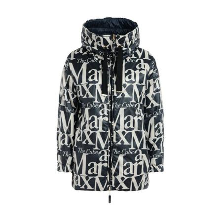 Max Mara Padded sweatshirt Blå, Dame Vinterjakker