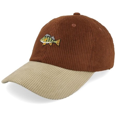Skillfish - "Redes " unconstructed Boné - Tiny Perch Corduroy Off Brown/Khaki Dad Cap @ Hatstore