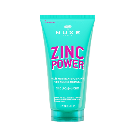 NUXE Zinc Power Purifying Cleansing Gel Rengöring Unisex 150 ML