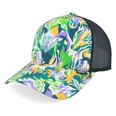 Djinns - Multi trucker Keps - Hft Cap Hawaiian Animals Multi A-Frame Trucker @ Hatstore