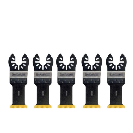 Dewalt DT20727-QZ Sagblad 18 TPI, til multiverktøy, 5-pakning, Maskintilbehør & forbruk