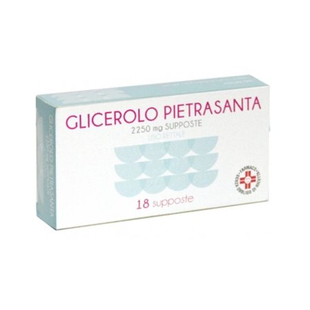 Glicerolo Pietrasanta Adulti 18 Supposte 2250mg
