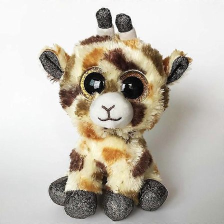 Ny 6"15cm TY Store Glitterøyne Søt Bie marihøne Plysj Kosedyr Samleobjekt Insektserie Dukkeleke Julebursdagsgave_Gave