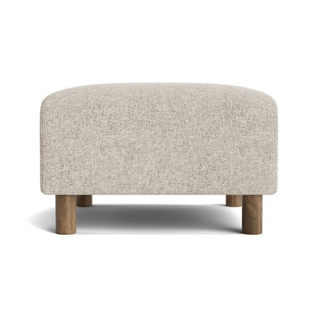 Toledo puf - Genesis Grå/Beige - 70x68x45 - Puf