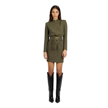 Pinko, Short Dresses Groen, Dames, Maat:M