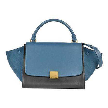 Celine Vintage Handbags Blå, Dame Vintage Tasker, Størrelse: ONE Size