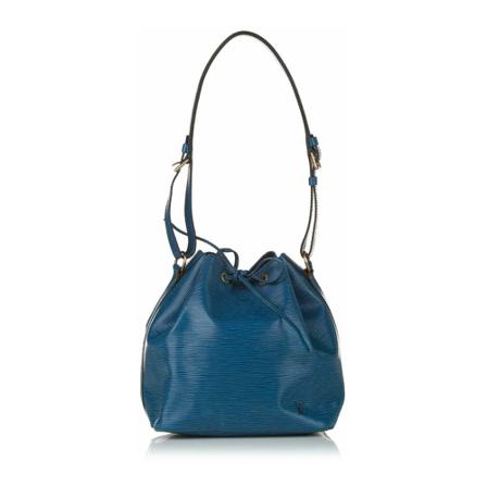 Louis Vuitton Vintage, Pre-owned Bag Blauw, Dames, Maat:ONE Size,leer