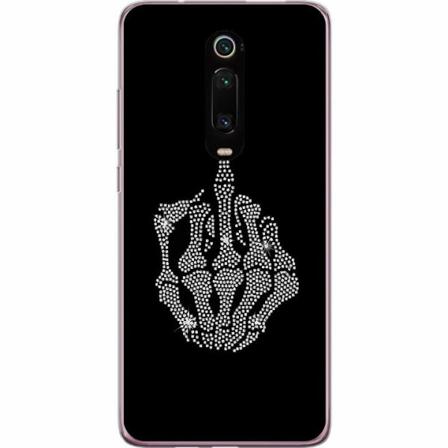 Xiaomi Mi 9t Pro Mjukt Skal - Fuck You Bling