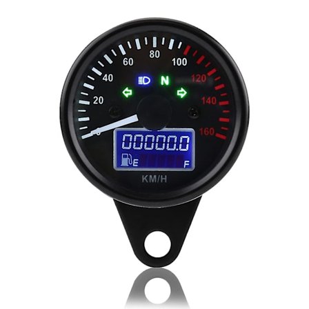 Motorcykel Speedometer, Universal Motorcykel Digital LCD Speedometer