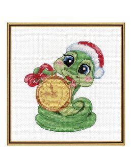 Broderisæt Billede Nytår - Oven