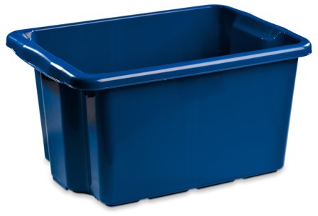 Nordiska Plast 74000600 Förvaringslåda 33 l Blå, Förvaring