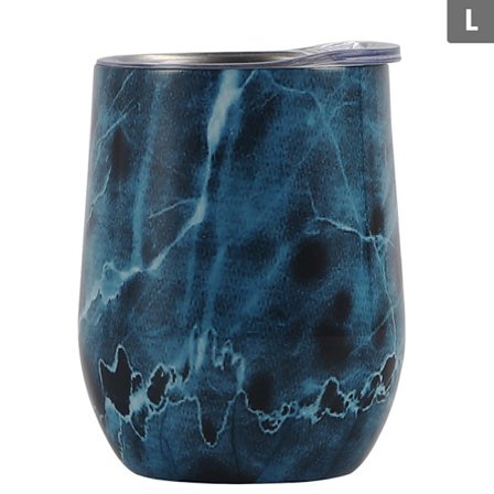 Yerba Mate Cup 304 rustfritt stål dobbelvegg 12oz argentinsk