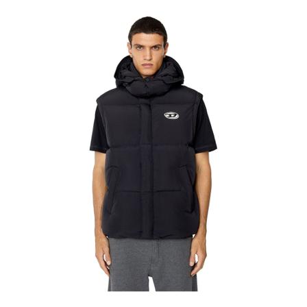 Diesel, Vests Zwart, Heren, Maat:S