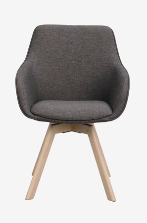 Rowico Home - Alison stol med armstöd, 2-sitsig - Grå - Karmstolar - Från Homeroom