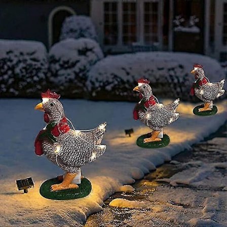 Julelys Utendørs For Dekorasjon Med Hage Led Hagedekorasjoner Innendørs (FMY)