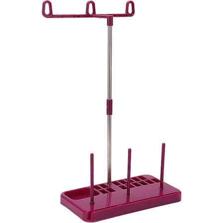 Sytrådsholder til symaskine, letvægts 3-spolers sytrådsholder, sytrådsholder i plast til symaskinespoler til hjembroderi, syning, quiltning