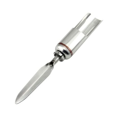 Fiske Spöhållare Stål Cylindrisk Markinfästning Kastande Havs Handtillbehör,Rostfritt Stål Markstöd Stativ