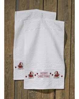 Stickpackung Handtücher Weihnachten 2-er Pack