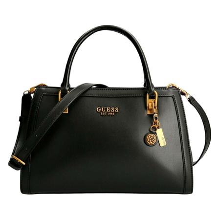 Guess, Handbag Abey Girlfriend Zwart, Dames, Maat:ONE Size