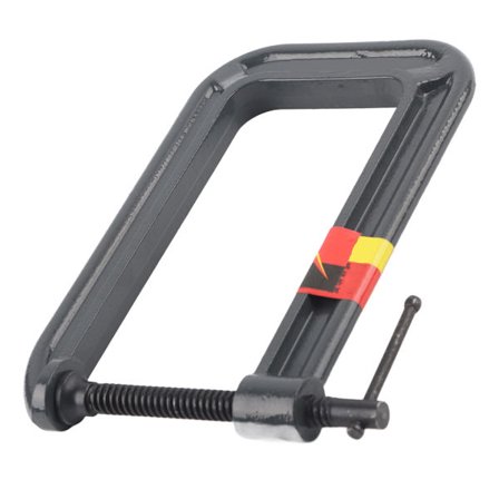 Kraftig G-type træbearbejdningsskruetvinge (70, 180 mm) - Sort