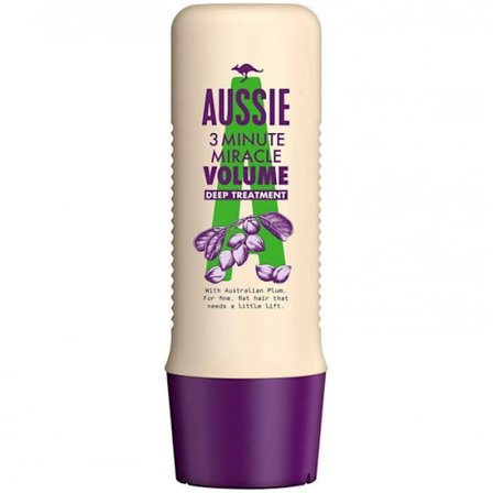 Hårmask - Aussie - Intensivvård 3 Minute Miracle - 250ml - Volym - Fint hår