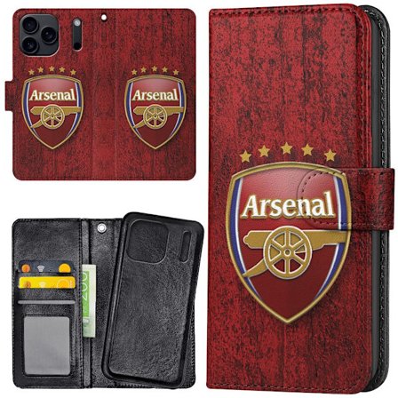 iPhone 17 Pro Max - Lommebok Deksel Arsenal