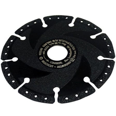 Flexxtra 100003 Diamantskæreskive 125 mm, Maskintilbehør & forbrugsvarer