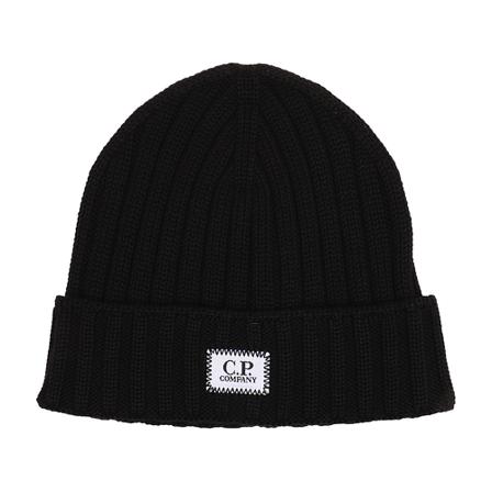 C.p. Company, Beanie Zwart, Heren, Maat:ONE Size