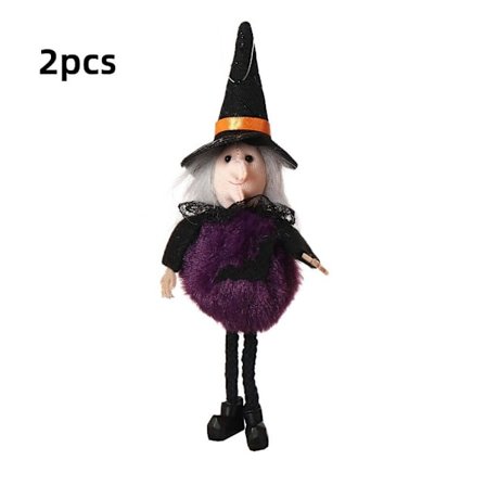 2st Halloween Pumpa Doll Drop Prydnad HÄXA HÄXA
