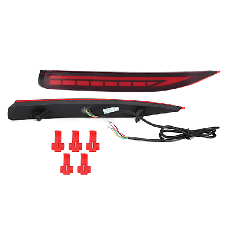 Et par 12V bil LED bageste kofanger bremselys stoplys Passer til Toyota Corolla 2019-2020