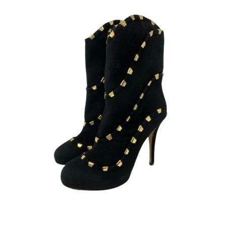 Giuseppe Zanotti Pre-owned Pre-ownedLæderboots Sort, Dame, Størrelse: 38 EU