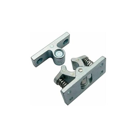 Dörrlås, dörrstopp i zinklegering för husvagnar, husbilar och båtar