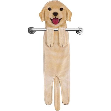 Morsomme Golden Retriever Håndklær til Bad Kjøkken - Påske Mors Fedre Hundemor Pappa Gaver til Kvinner Menn Tenåringer Barn - Søte Håndklær Dekor Vale