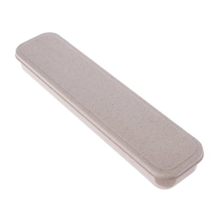 Bärbar miljövänlig vetehalm Bestick Camping Picknicklåda Porslin Kök Ut