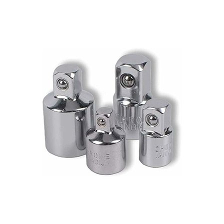 4 st Ratchet Socket Adapter Ratchet Socket Adapter 1/2 till 3/8-3/8 till 1/2-1/4 till 3/8-3/8 till 1/4 Socket Reducer för Sockets och Bits