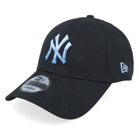 New Era - MLB Svart adjustable Keps - New York Yankees Ombre Infill 9FORTY Black Adjustable @ Hatstore