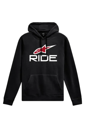 Sweat à Capuche Alpinestars Ride V3 Rouge/Blanc/Noir S