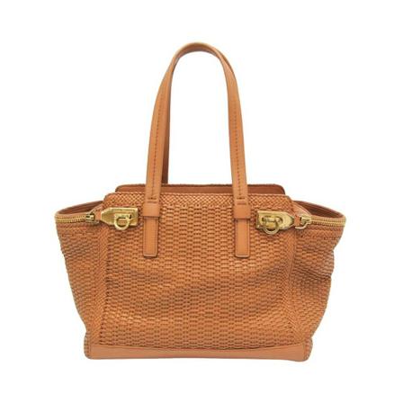 Salvatore Ferragamo Pre-owned, Handbag Bruin, Dames, Maat:ONE Size