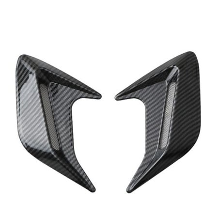 Auton ulkopuolen ABS-tuuletusaukon tarrat, liimakoristeellinen verhoilu, nopea asennus, ulkokoristetarra automalliin