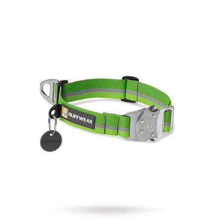 Top Rope Justerbart Halsband - Grön - Scarfes, Charms & Halsbandssmycken, Draglinor, Läder- & Textilhalsband på Doggie.se