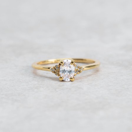 Lindblom, 18K Gelbgold : Diamanten - Laborgezüchtet, Karat - 0.50 kt