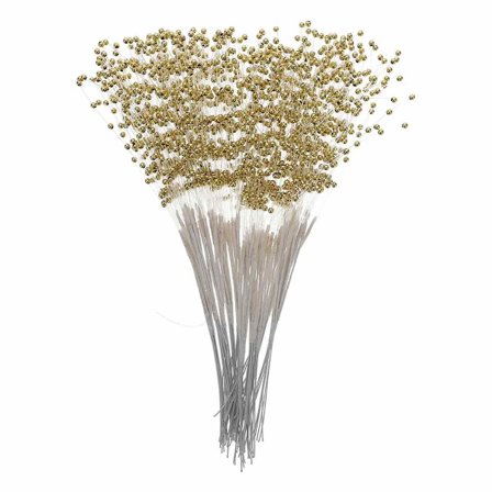 100 stk. perlekrans med perler for bryllup og brudebukett