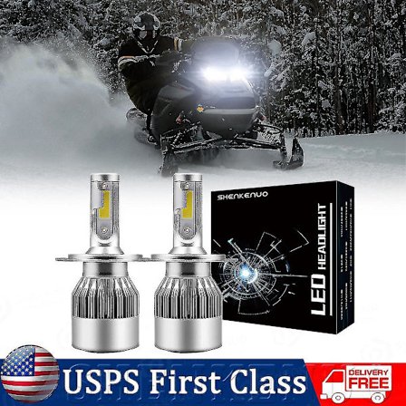 For Ski-doo Snowmobile Led Headlight 9003 H4 Bulb High/low D