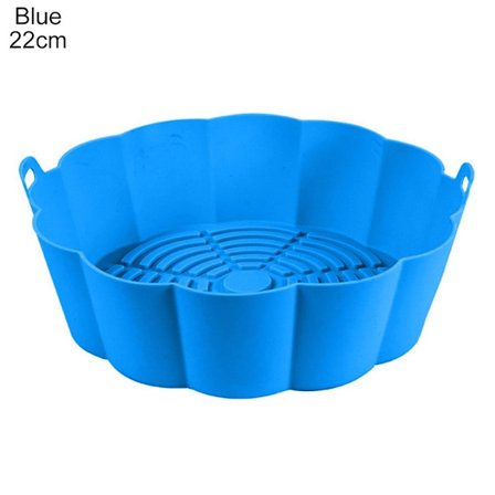 Air Fryer Silikonpute For Air Fryer 22CMBLÅ BLÅ
